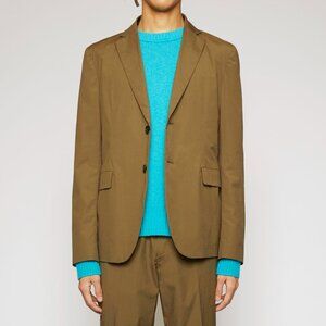 BNWT SS20 ACNE STUDIOS COTTON POPLIN HUNTER GREEN JACKET 50